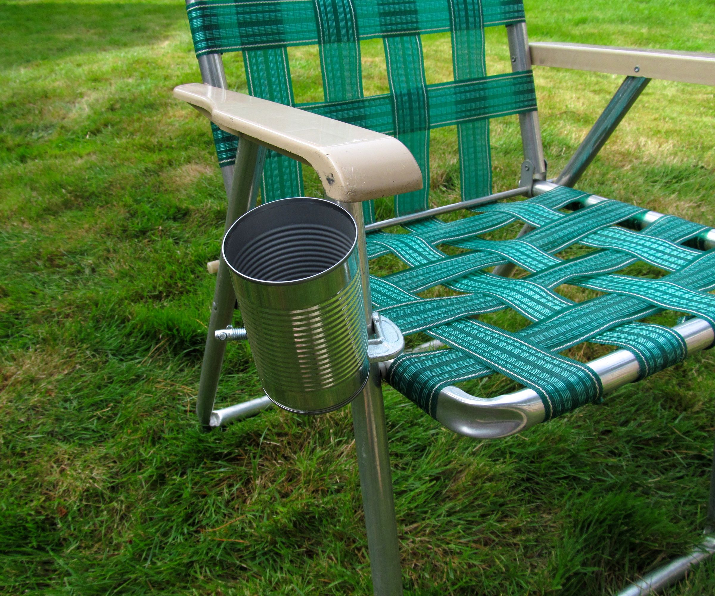 A (Removable) Cup Holder for Any Chair 3 Steps (with Pictures