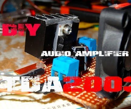 DIY:Powerful audio amplifier TDA200