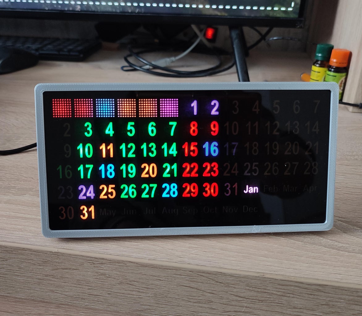 Perpetual Calendar With Google Calendar Connection 6 Steps (with