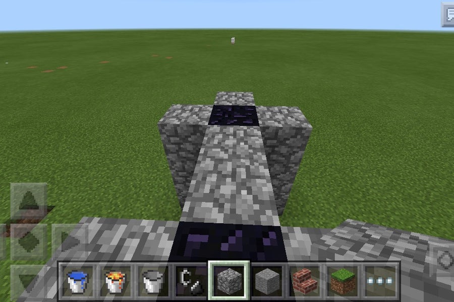 How To Build A Nether Portal Without Obsidian 6 Steps Instructables How To Build A Nether Portal Without Obsidian 6 Steps Instructables