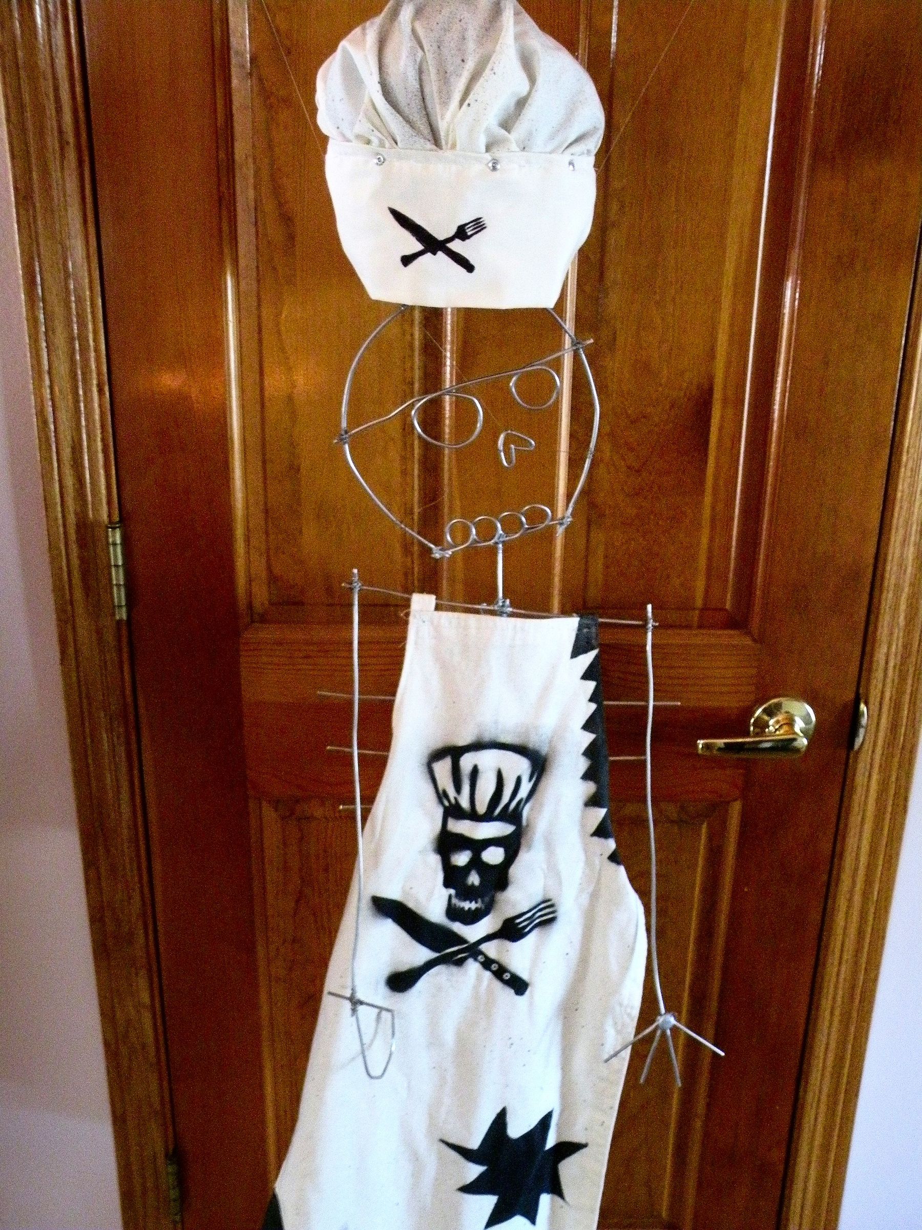 The Pirate Chef Cooking Apron and Hat 11 Steps Instructables