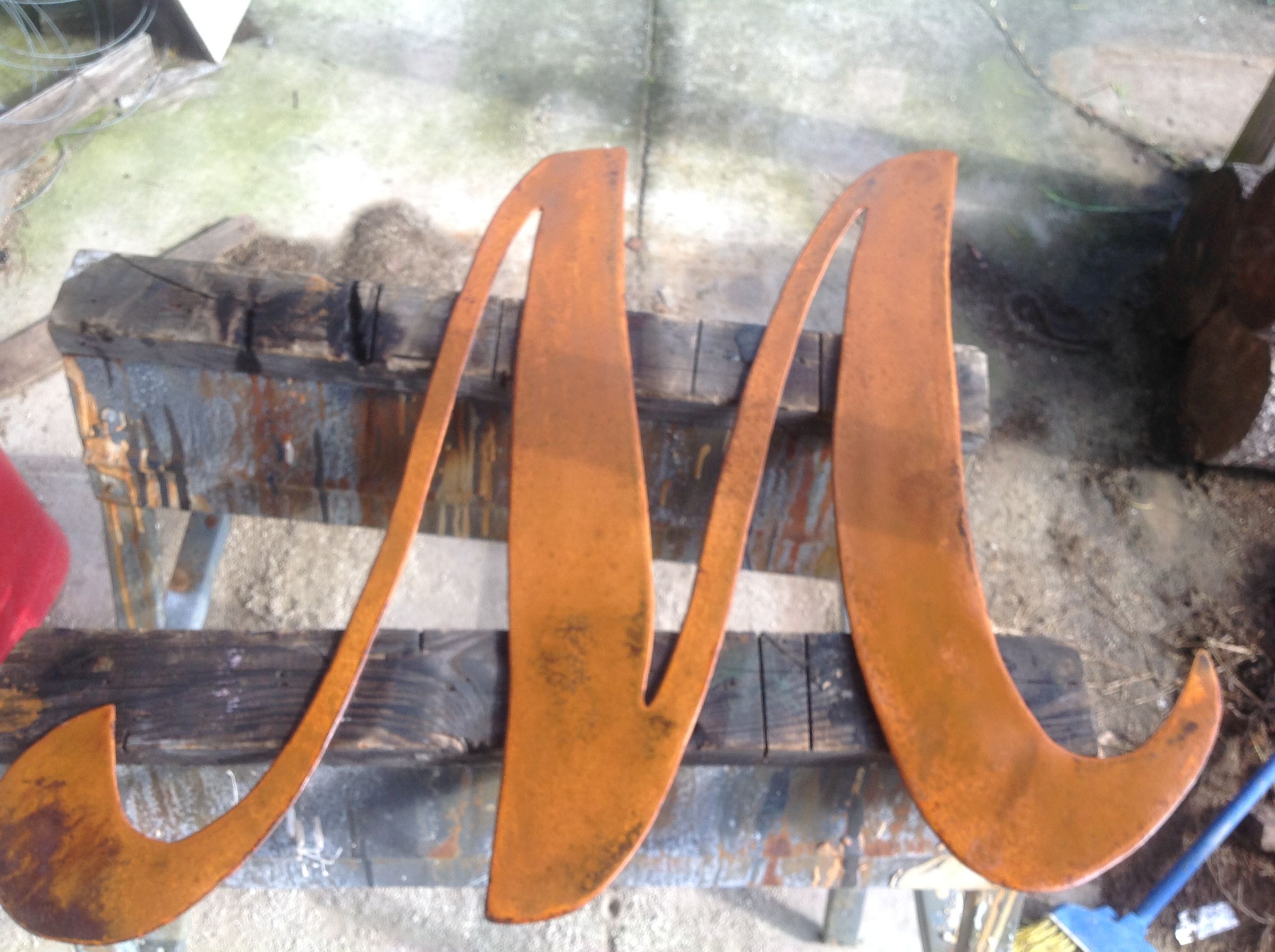 Produce a Rich Rust Patina on Iron and Steel, Safely and Quickly, Using Common Household Chemicals
