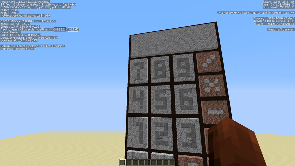 Minecraft Command Block Calculator 33 Steps Instructables