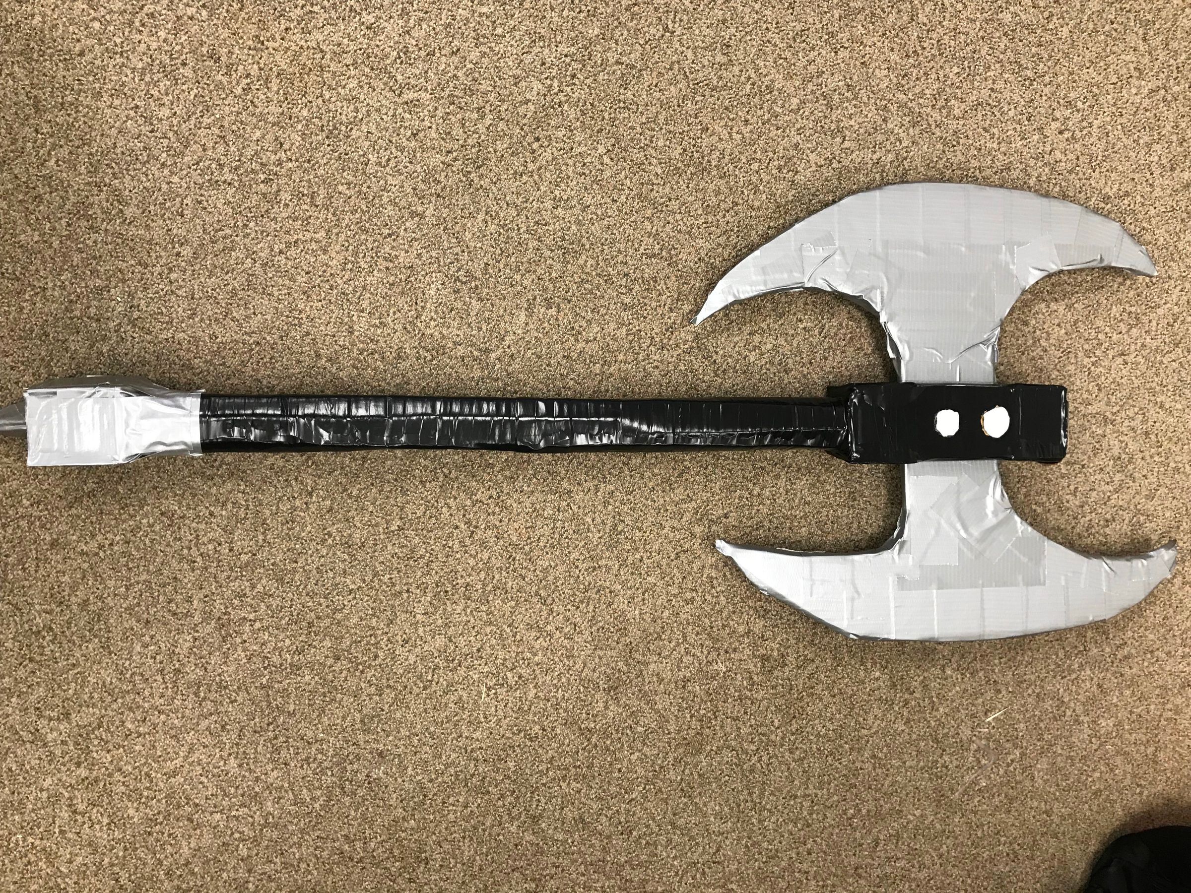 CardBoard Axe 16 Steps Instructables