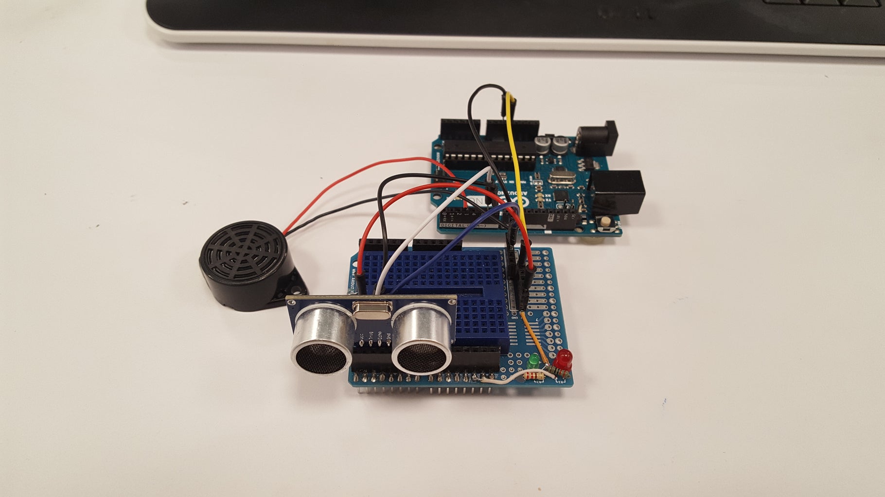 UltraSonic Proximity Alarm : 5 Steps (with Pictures) - Instructables