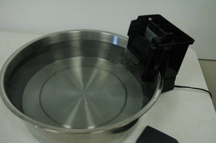 diy recirculating dog fountain