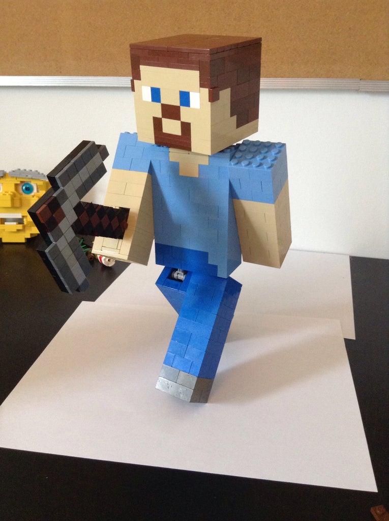 Lego Minecraft Steve 6 Steps With Pictures Instructables