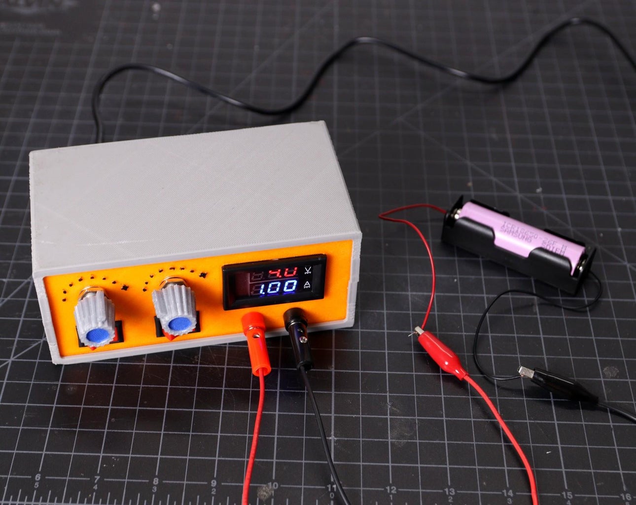 DIY Mini Lab Power Supply 15 Steps with Pictures Circuit Diagram