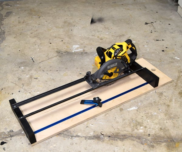 How to Make a Circular Saw Crosscut Jig and Router Guide 2 in 1