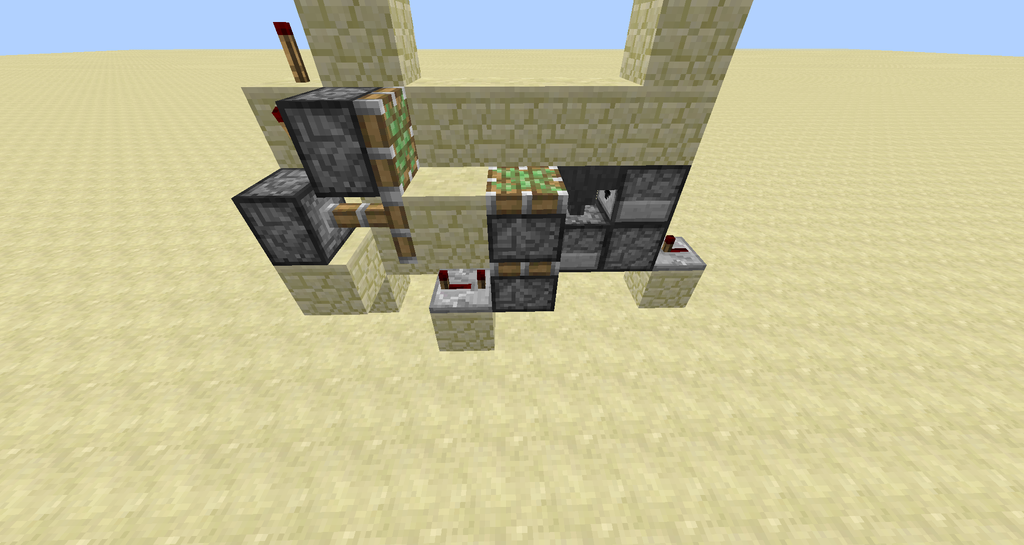 3x3 Minecraft Piston Door 18 Steps Instructables 3x3 Minecraft Piston Door 18 Steps Instructables