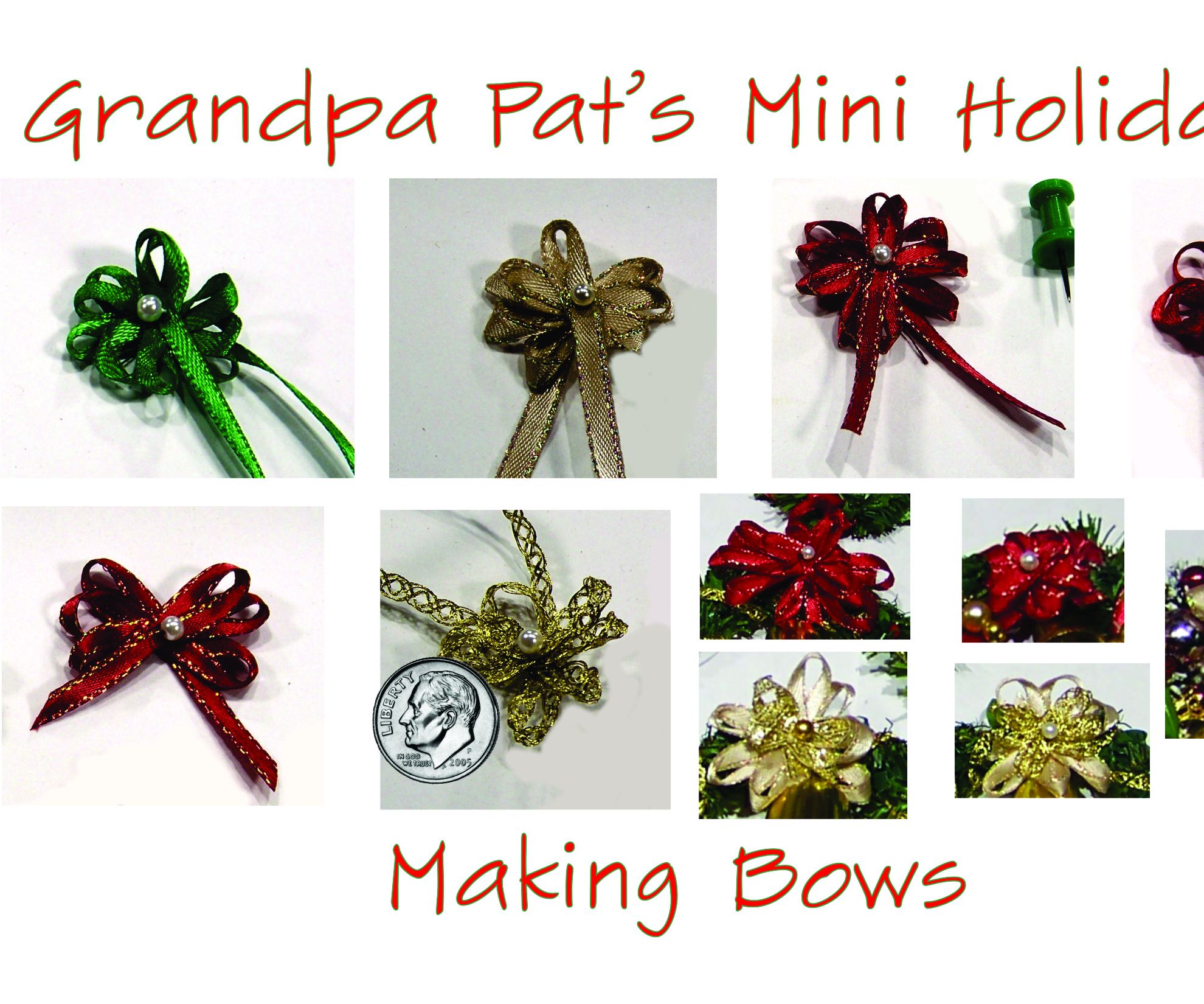 Making Miniature Bows 11 Steps (with Pictures) Instructables