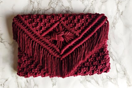 6 Kolay Adımda Bohem Makrome Debriyaj Nasıl Yapılır