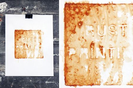 Rust Printing : 6 Steps (with Pictures) - Instructables