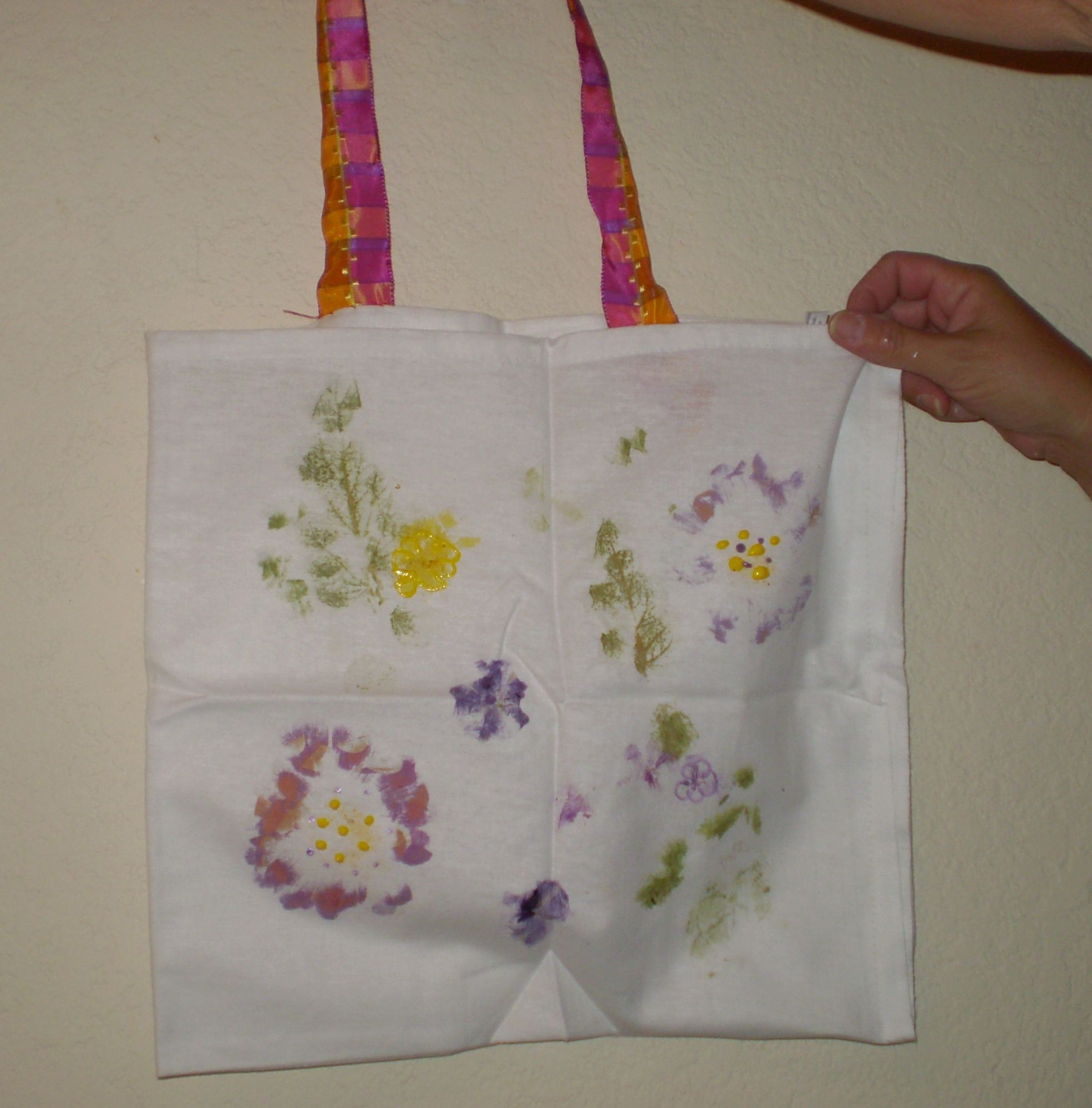 Fresh Flower Tote Bag 8 Steps Instructables