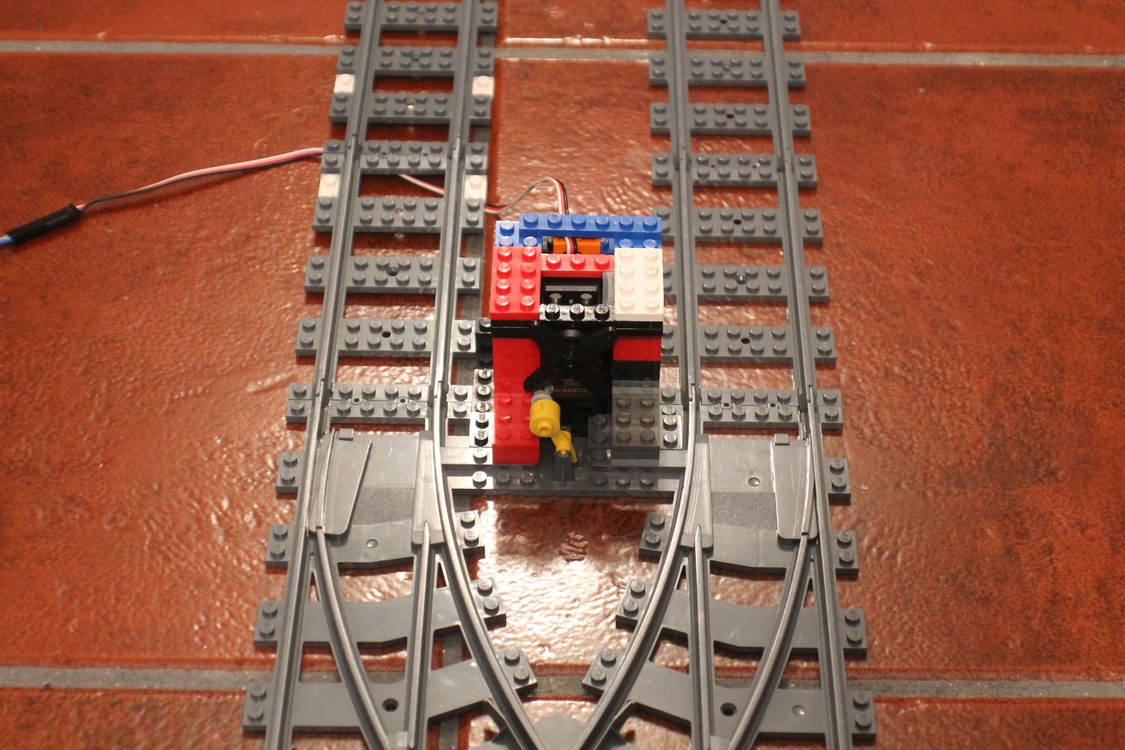 arduino lego train