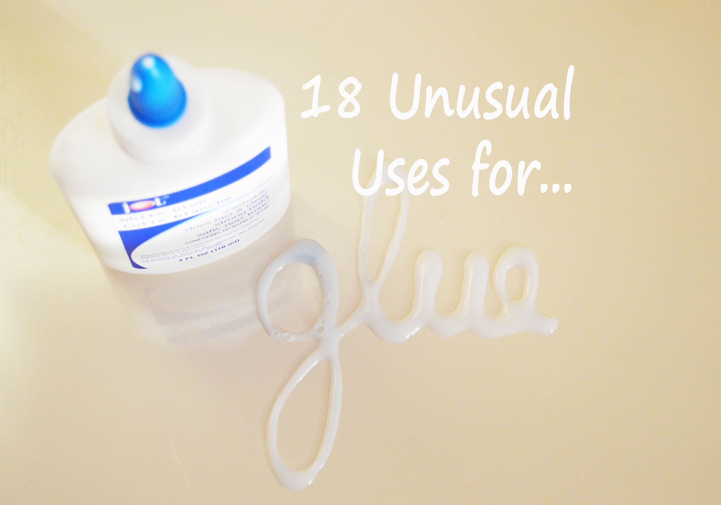 18 Unusual Uses for School Glue 18 Steps (with Pictures) Instructables