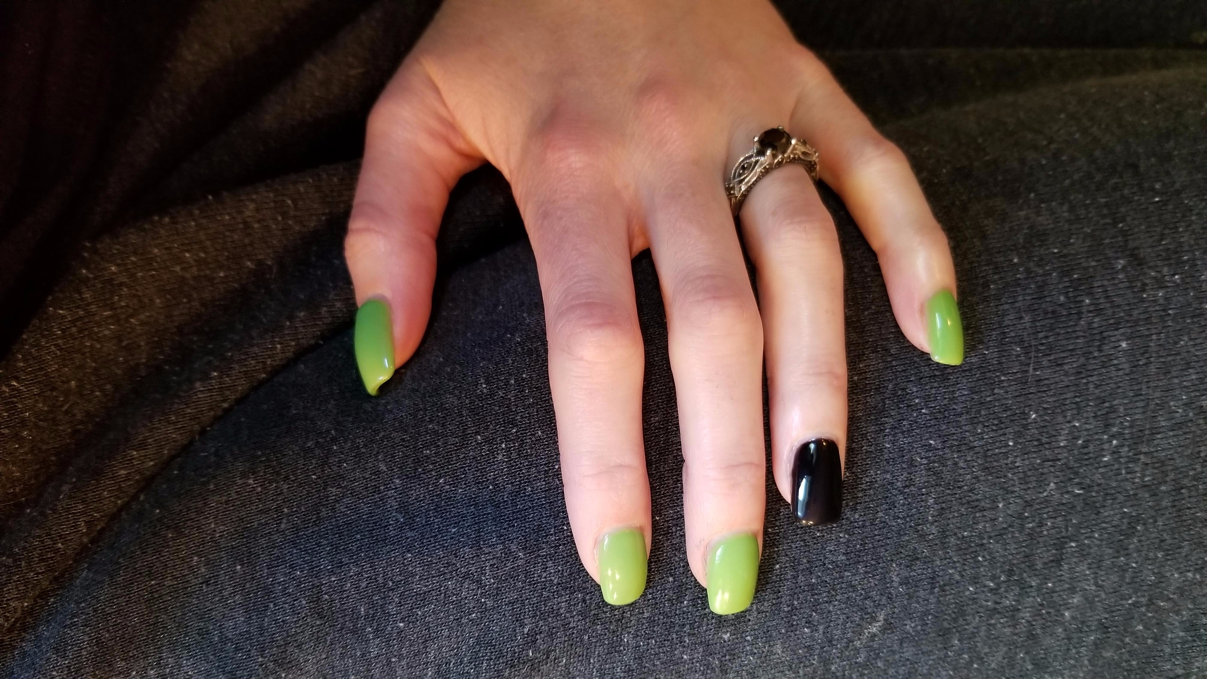 Easy Halloween Nail Art 5 Steps With Pictures Instructables