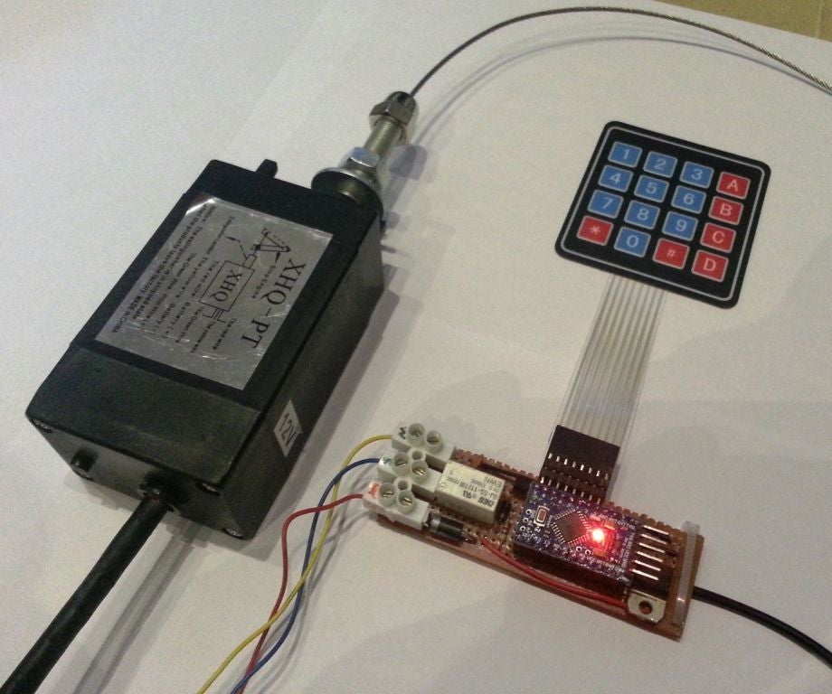 Arduino Keypad Door Lock : 3 Steps - Instructables
