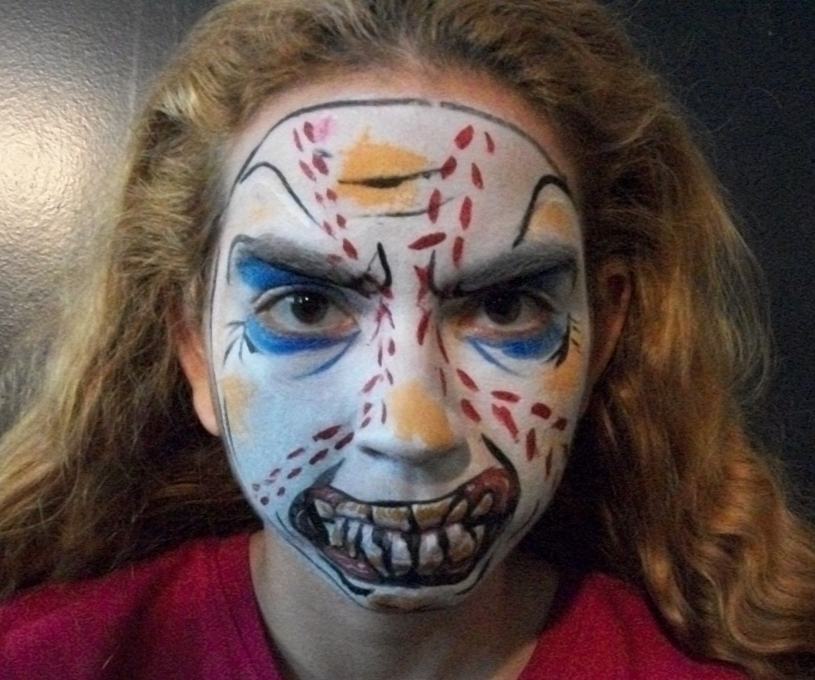 angry baseball face paint DIY Project DIY Project Image