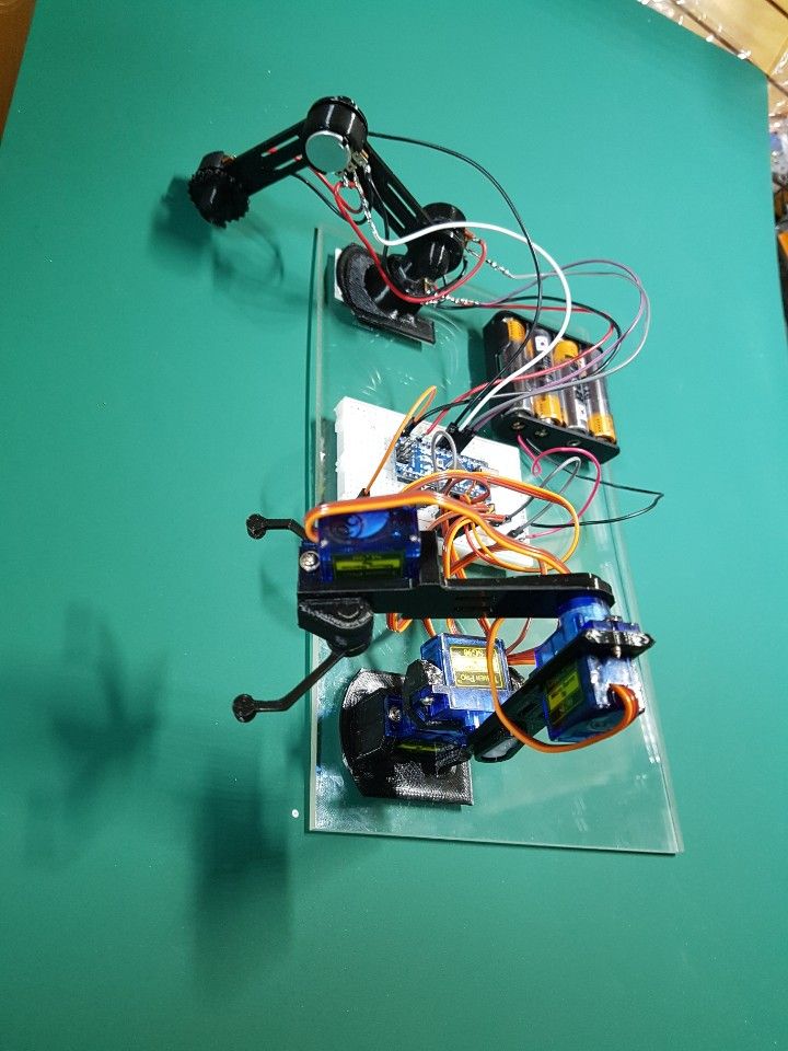 arduino servo robot