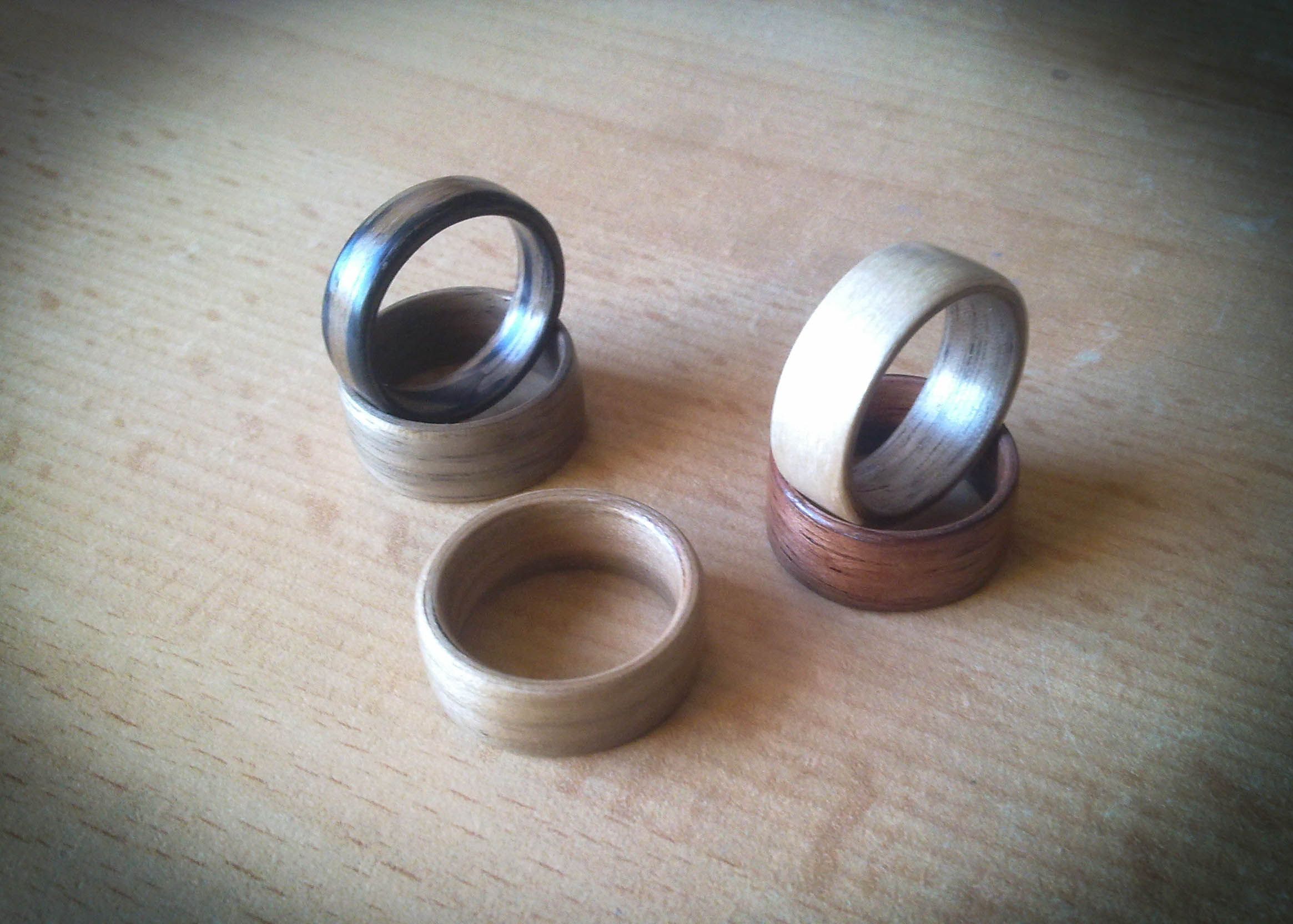 How to Make a Bentwood Ring (wooden Ring Made From Veneer) Videos