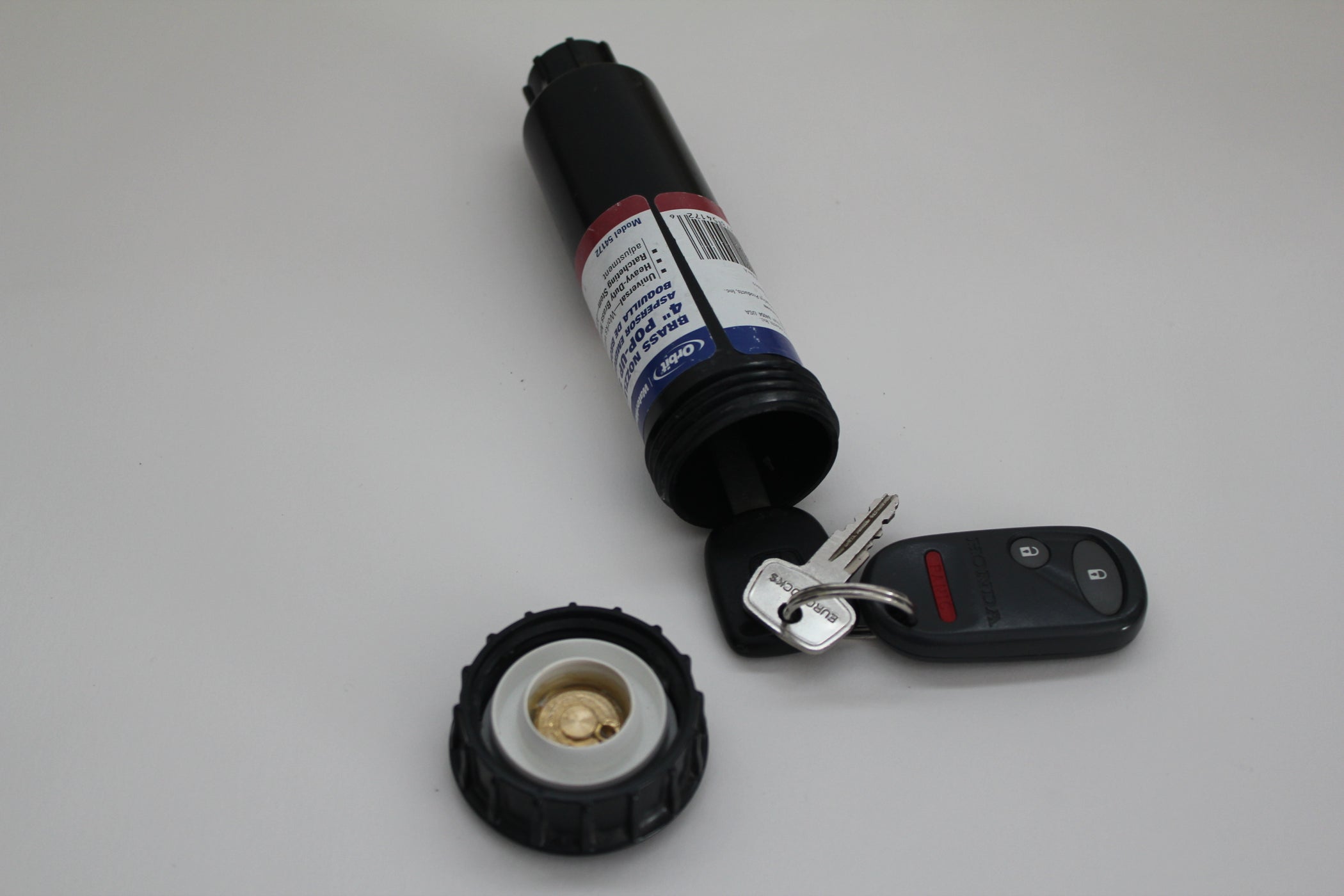 HideAKey in a Sprinkler! 4 Steps Instructables