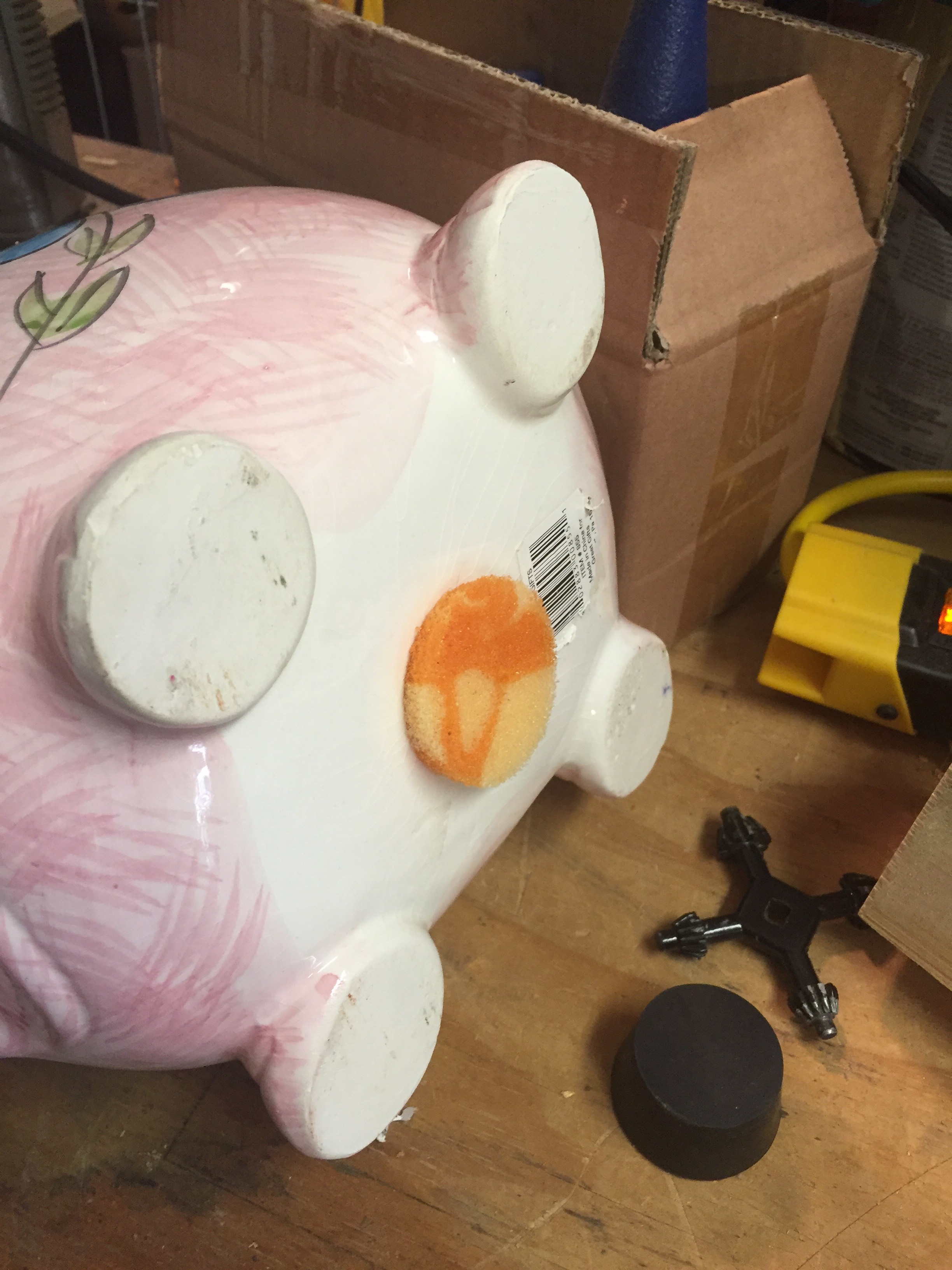 Piggy Bank Stopper Hobby Lobby Broken piggy bank's stack