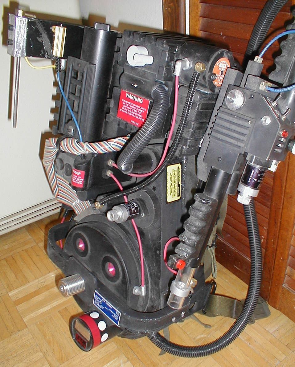 ghostbuster backpack and lunchbox