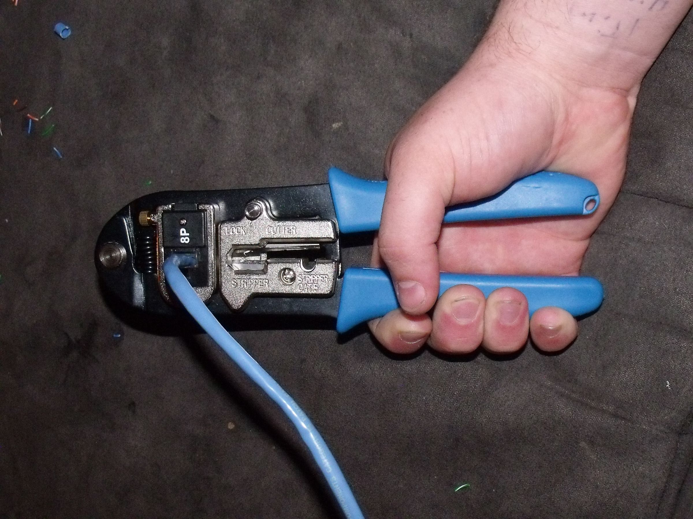 How to Terminate CAT 5 Cable With an RJ45 Connector 7 Steps