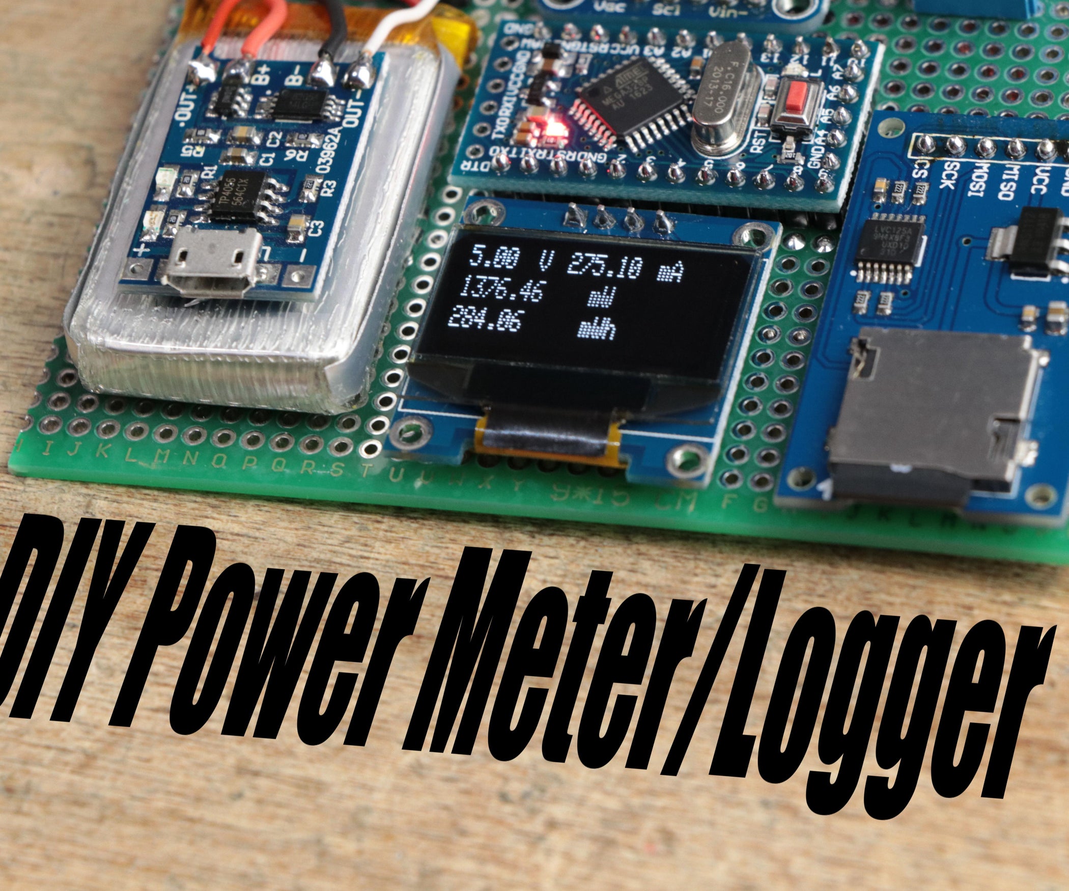 Make Your Own Power Meter/Logger : 5 Steps (with Pictures) - Instructables