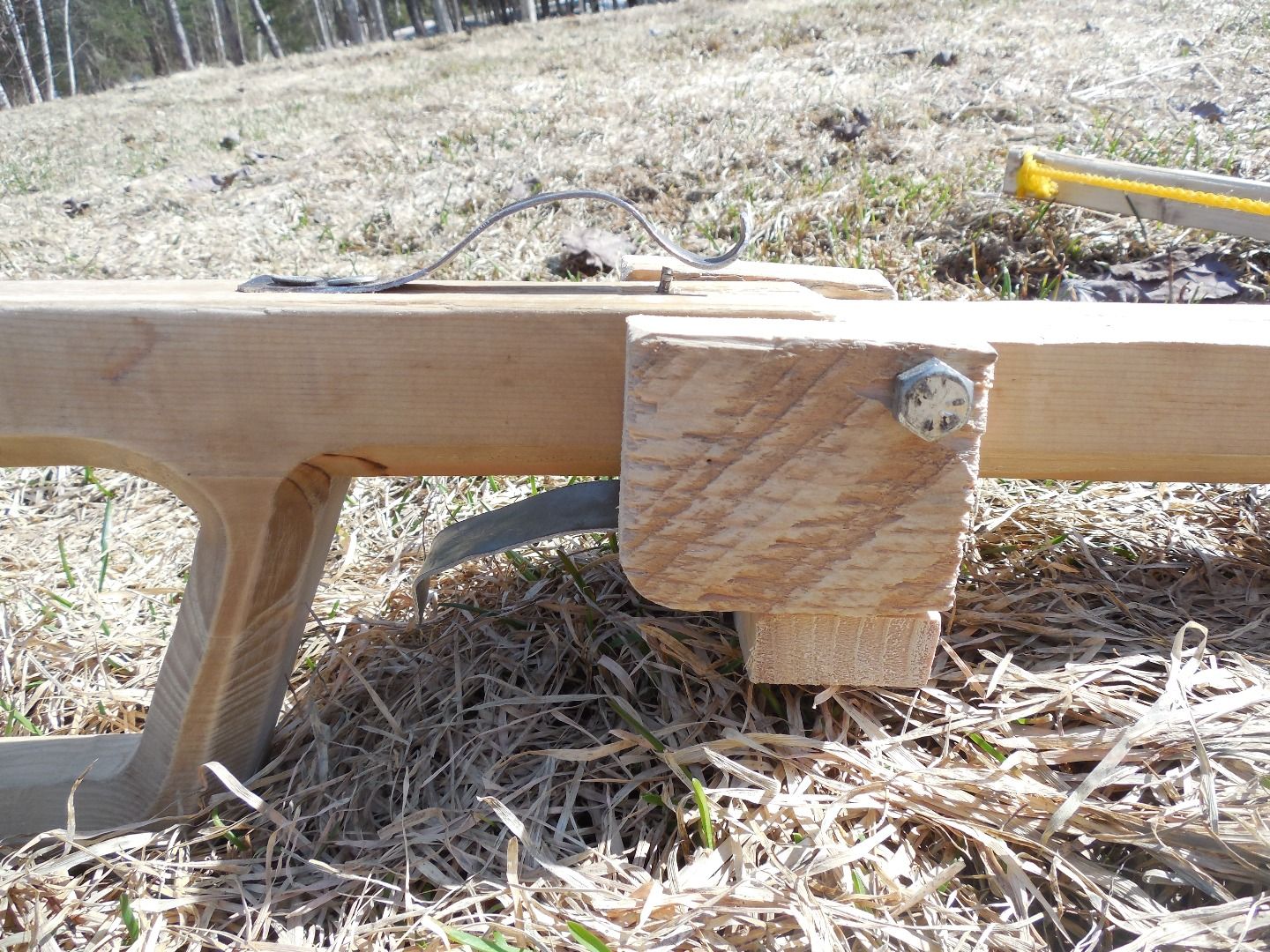 Simple Crossbow Trigger Mechanism Instructables