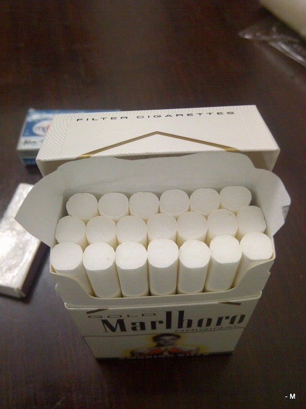 Hiding Small Things Inside a Cigarette Box(Cigarette Idea 2 of 5) (Made for a Contest Long