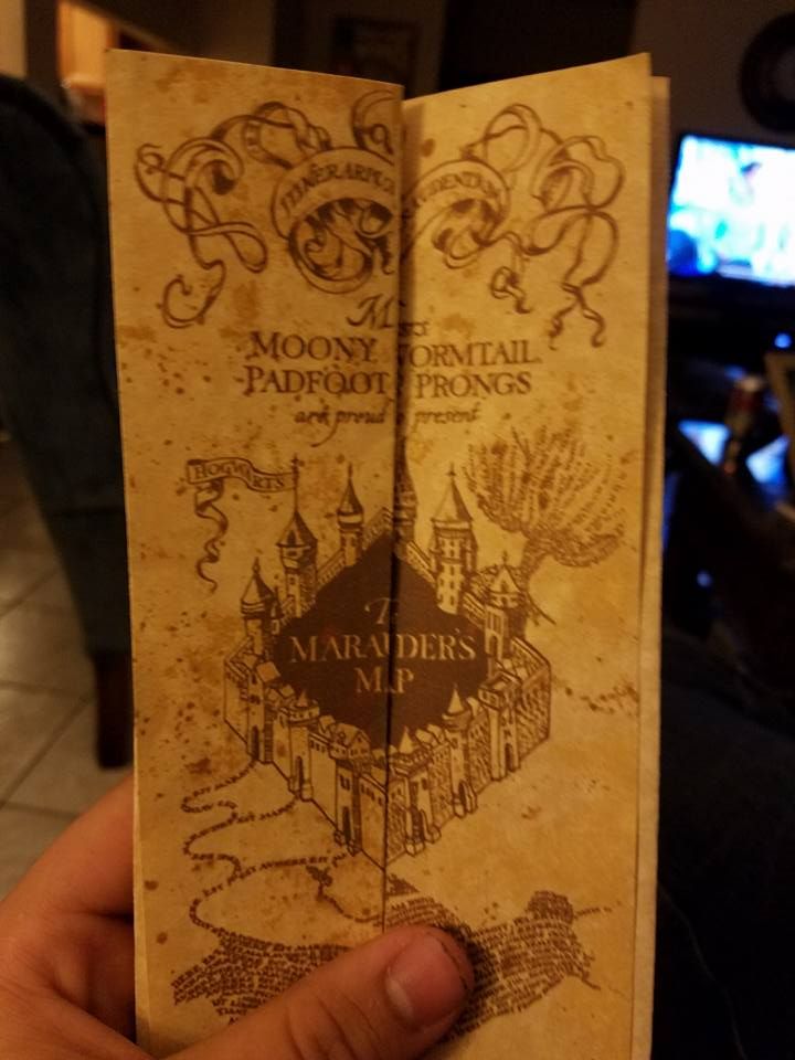 Marauders Map Free Printable A4 How To Make The Marauders Map (With Pictures) - Instructables