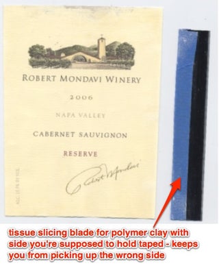 Removing wine labels in oven