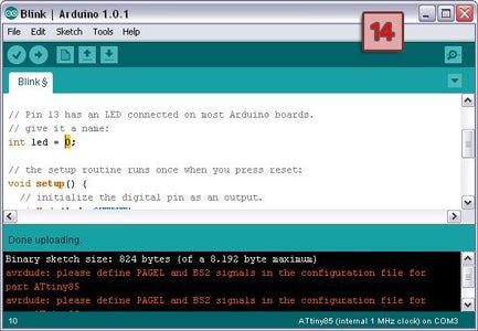 Arduino ATtiny85 Programmer Shield on PCB [ATtinyShield] : 9 Steps ...
