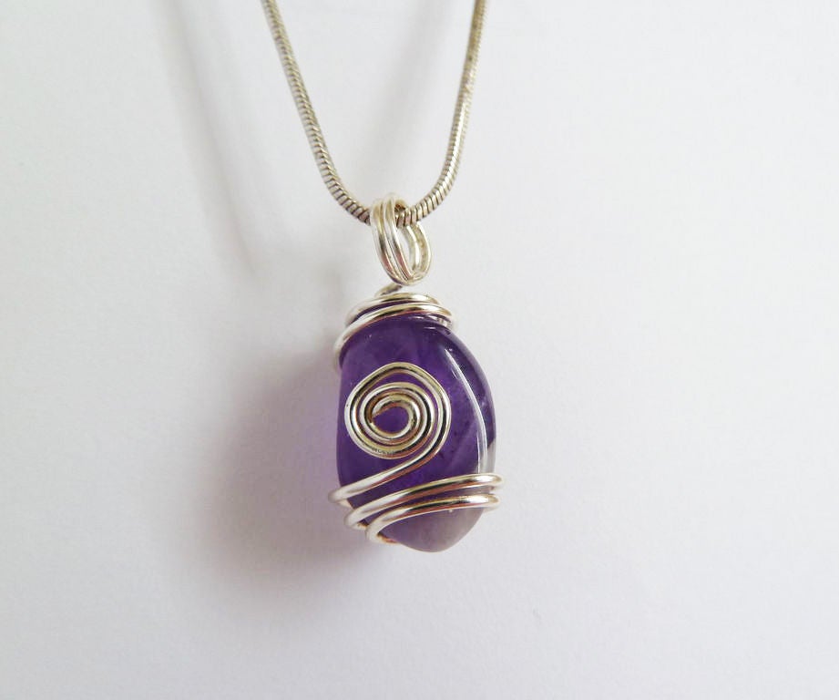 Wire Wrapped Stone Pendants 7 Steps With Pictures Instructables - Wire Wrapped Stone Pendant Tutorial
