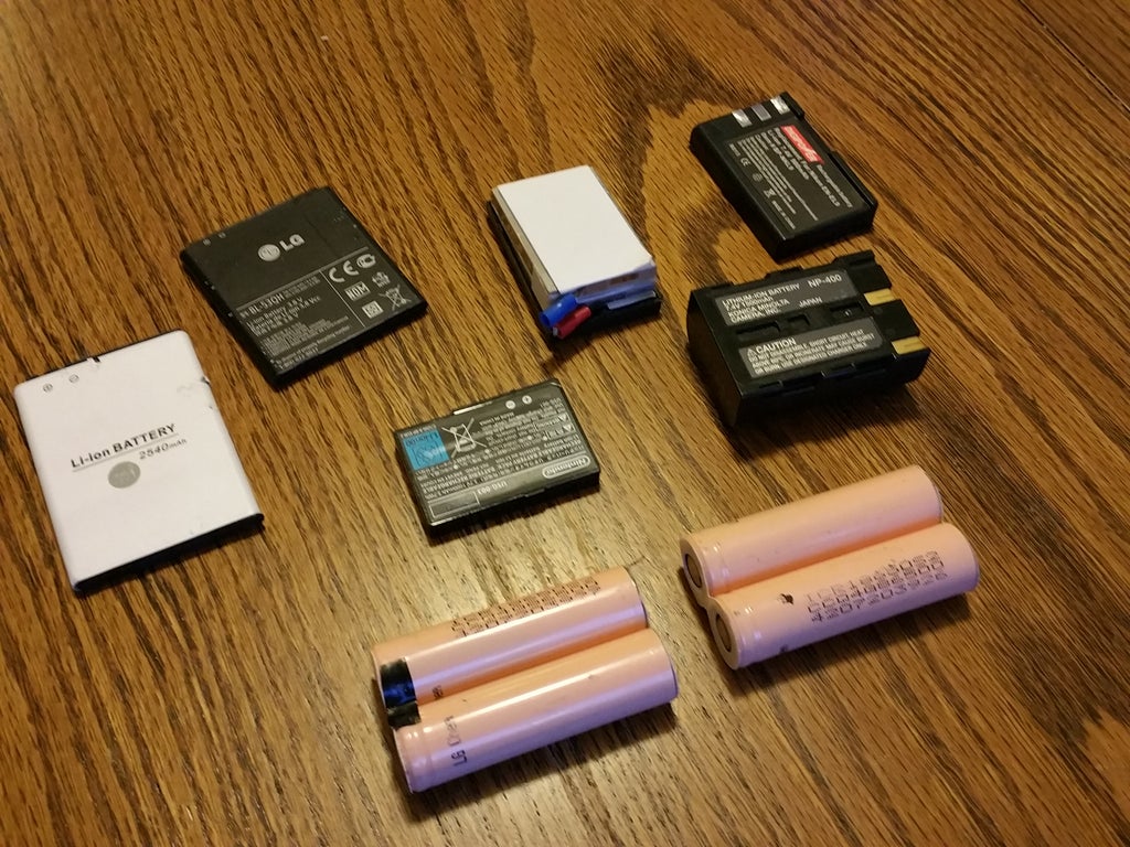 Recovering Lithium Ion Batteries 8 Steps Instructables