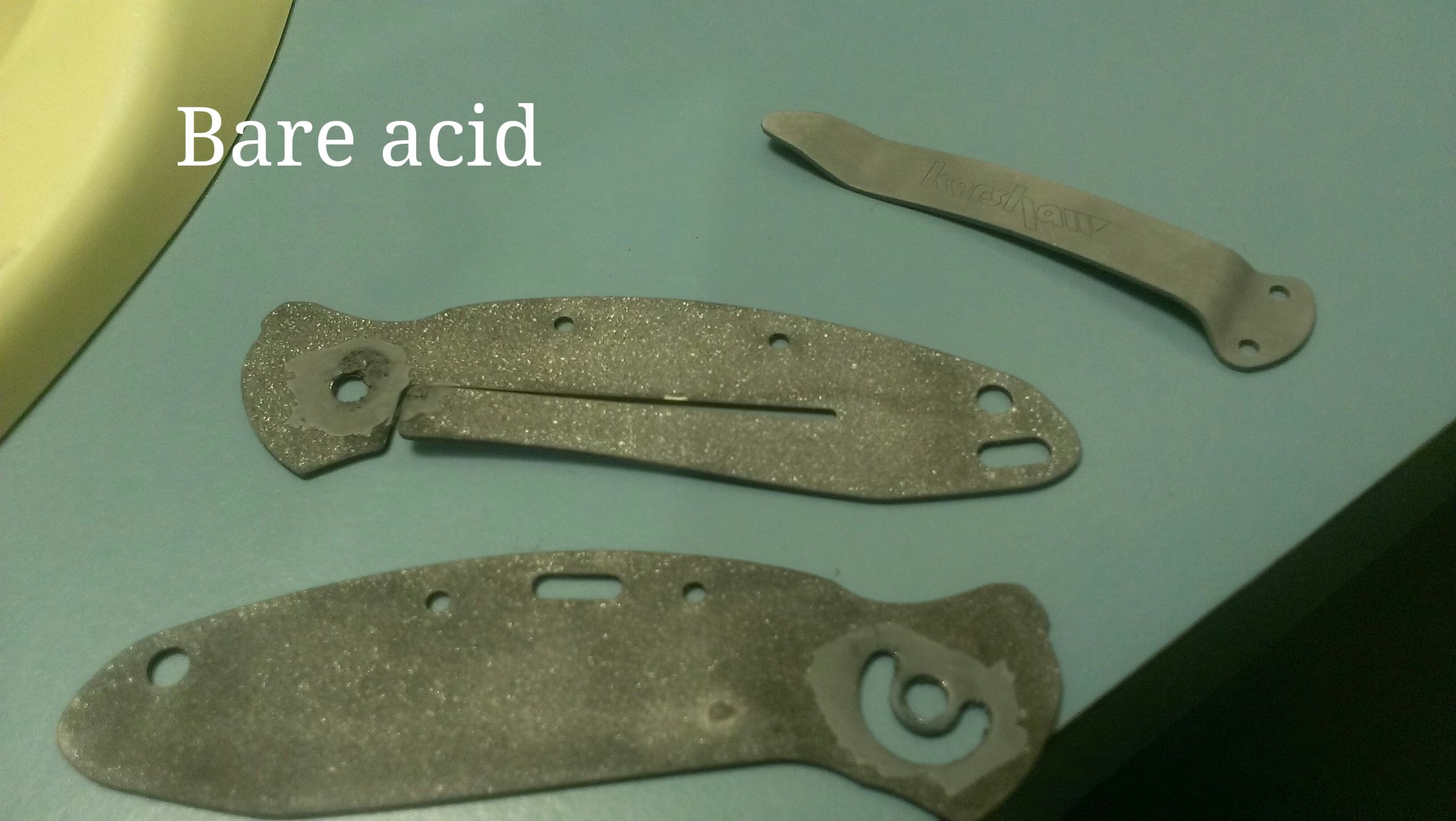 Acid/Brass/Stone Washing a Knife 12 Steps (with Pictures) Instructables