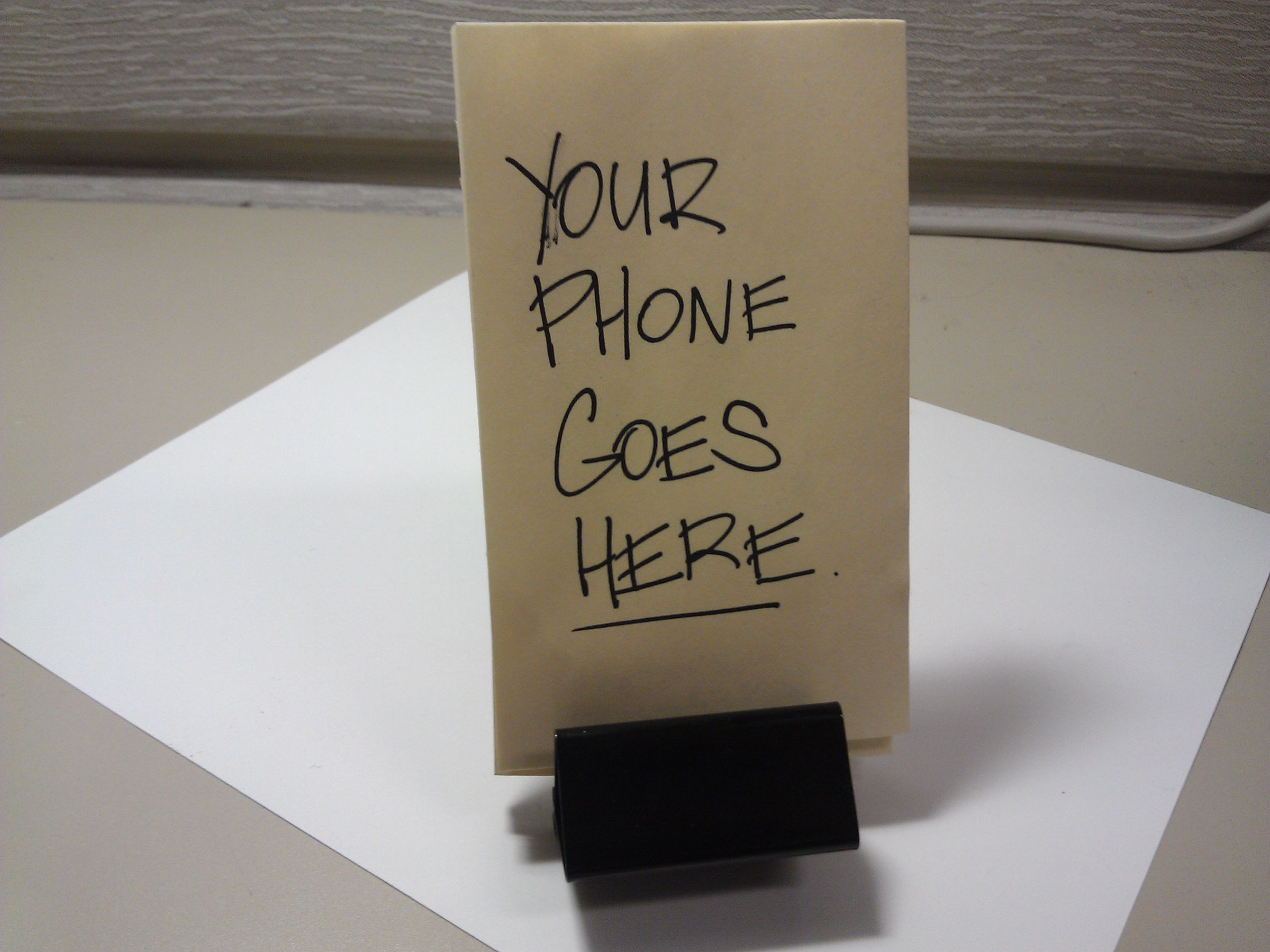 Threebinderclip Smart Phone Holder 4 Steps Instructables