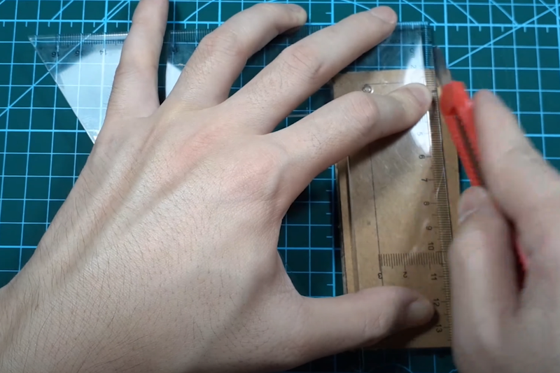 Dimension and Cut With a Paper Warp Knife