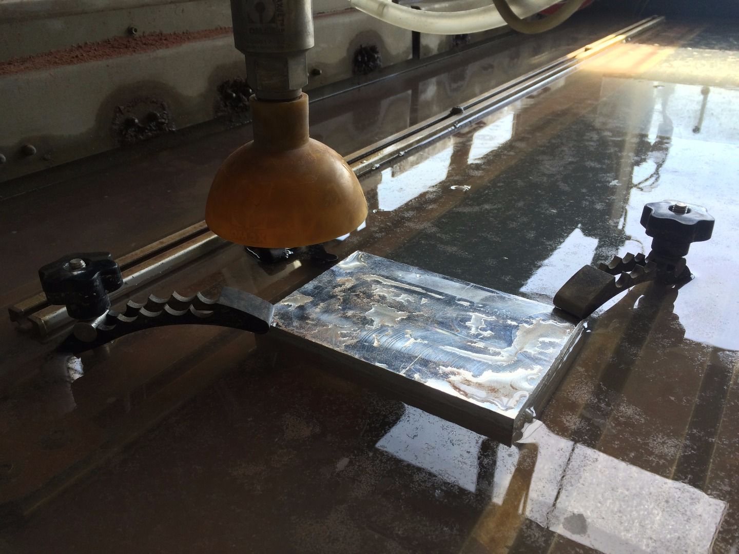 Etching Aluminum With a Waterjet 4 Steps (with Pictures) Instructables