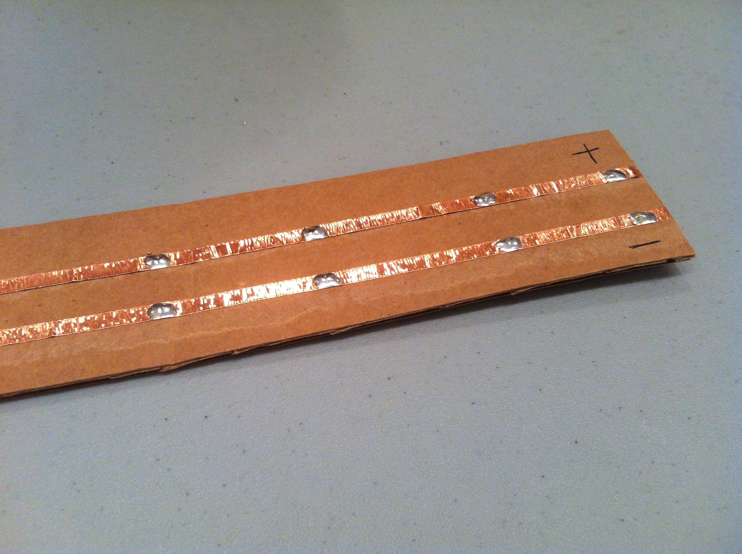 Simple Circuit With Copper Tape 6 Steps Instructables