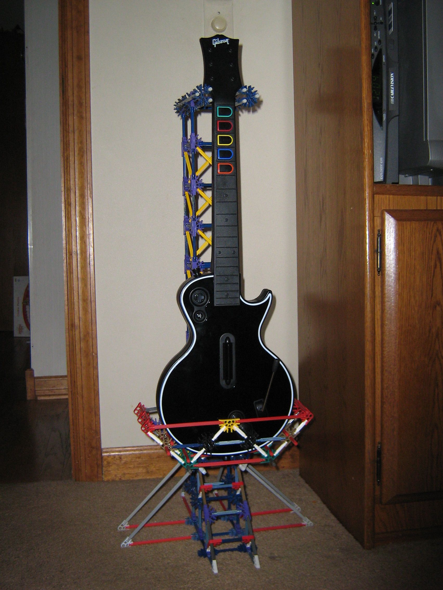 Guitar Hero Guitar Stand Instructables
