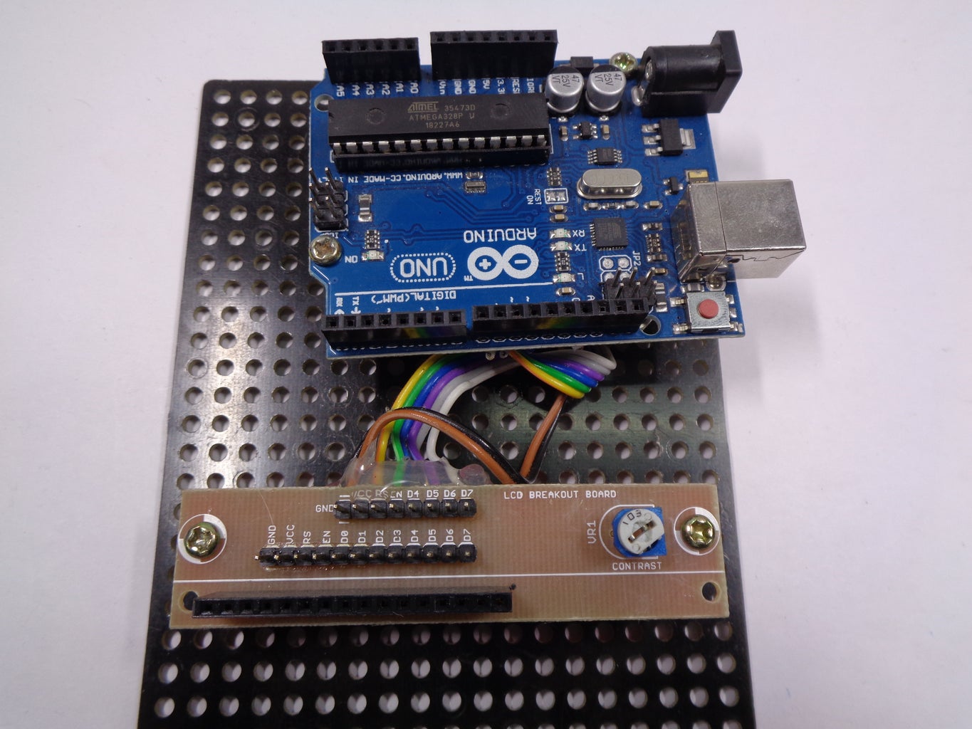 Wireless Electronic Notice Board Using Arduino : 7 Steps Circuit Diagram