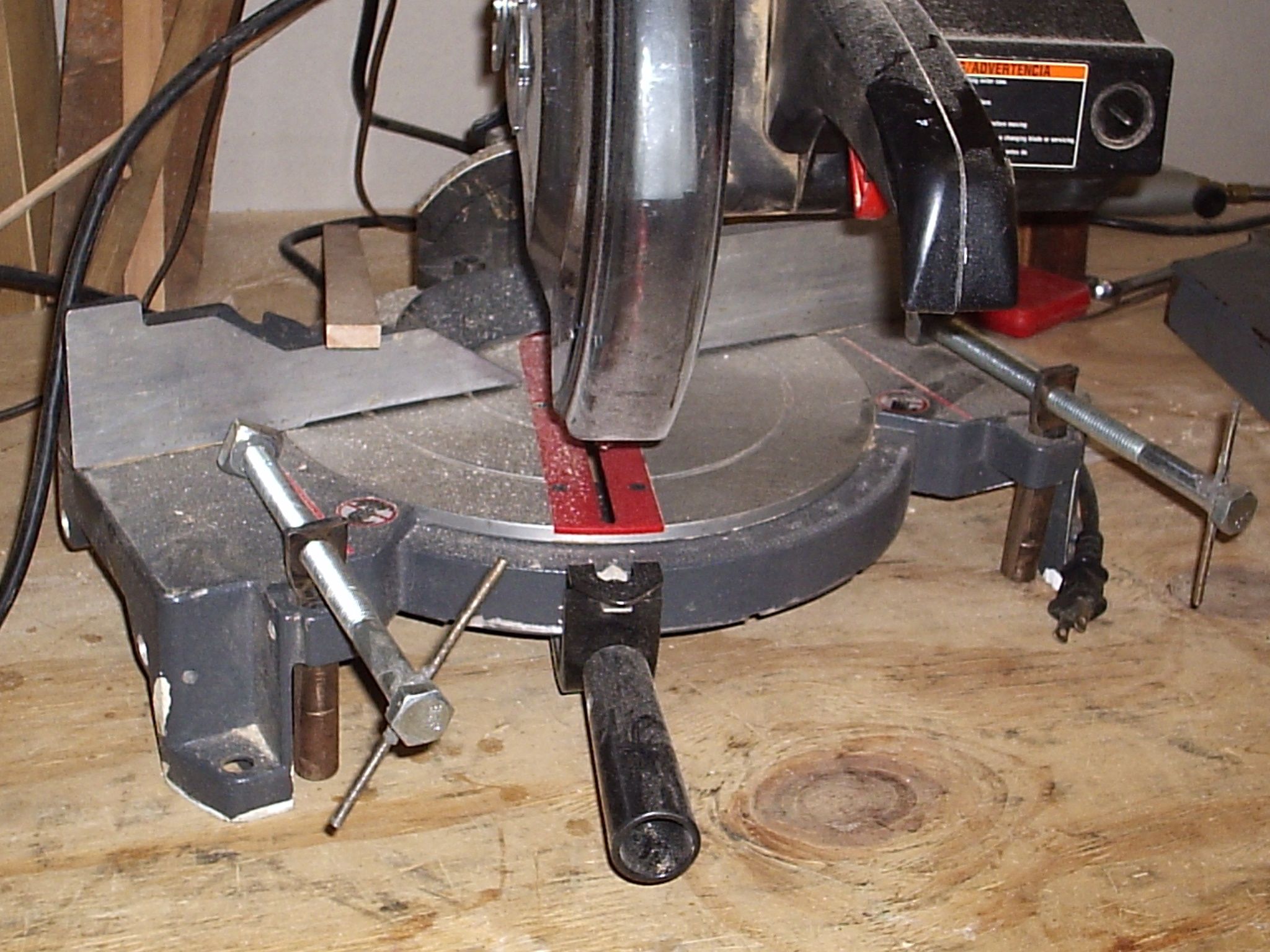 Homemade Miter Saw Clamps Instructables