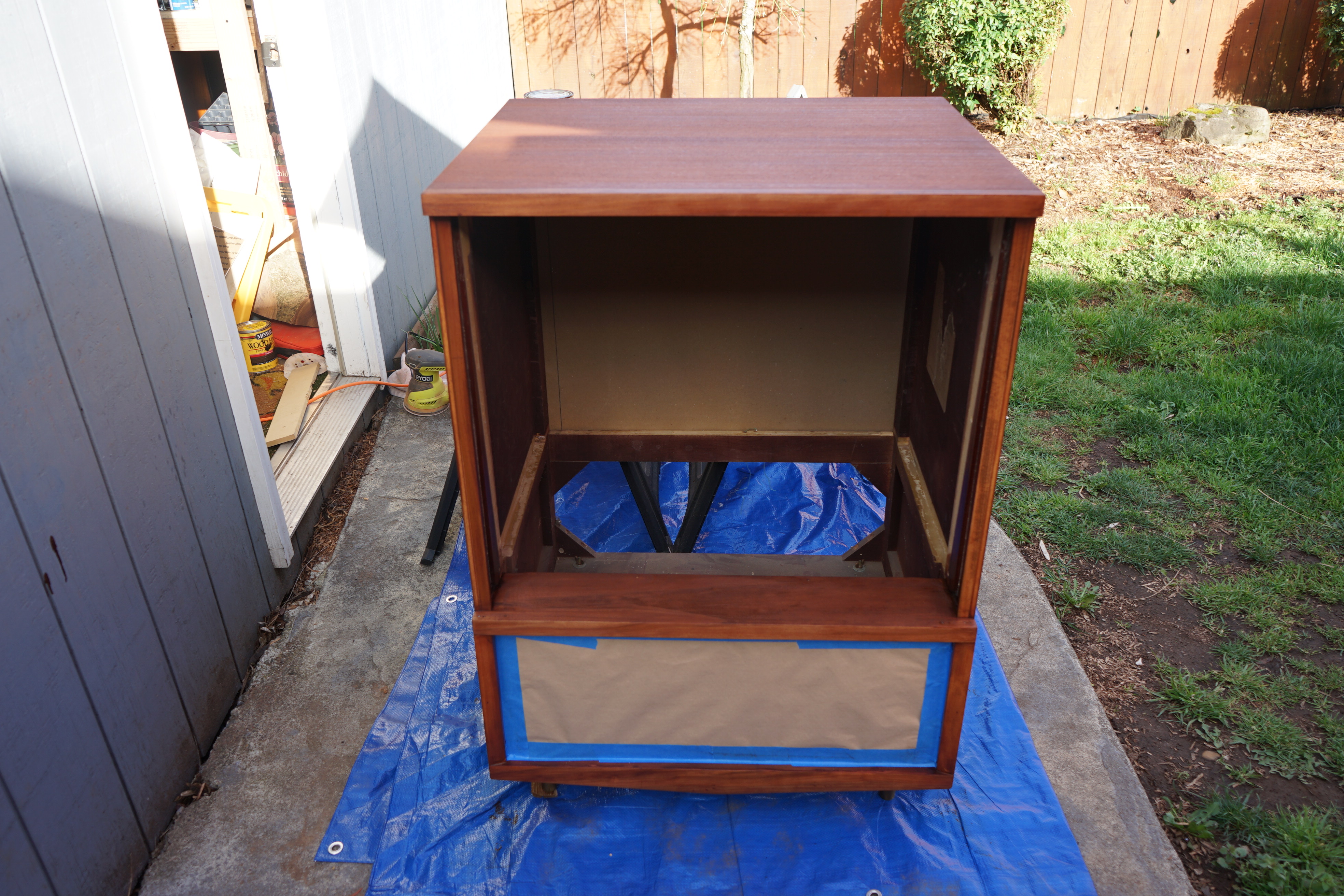 Turning Old TV Into a Bar Cart 10 Steps Instructables