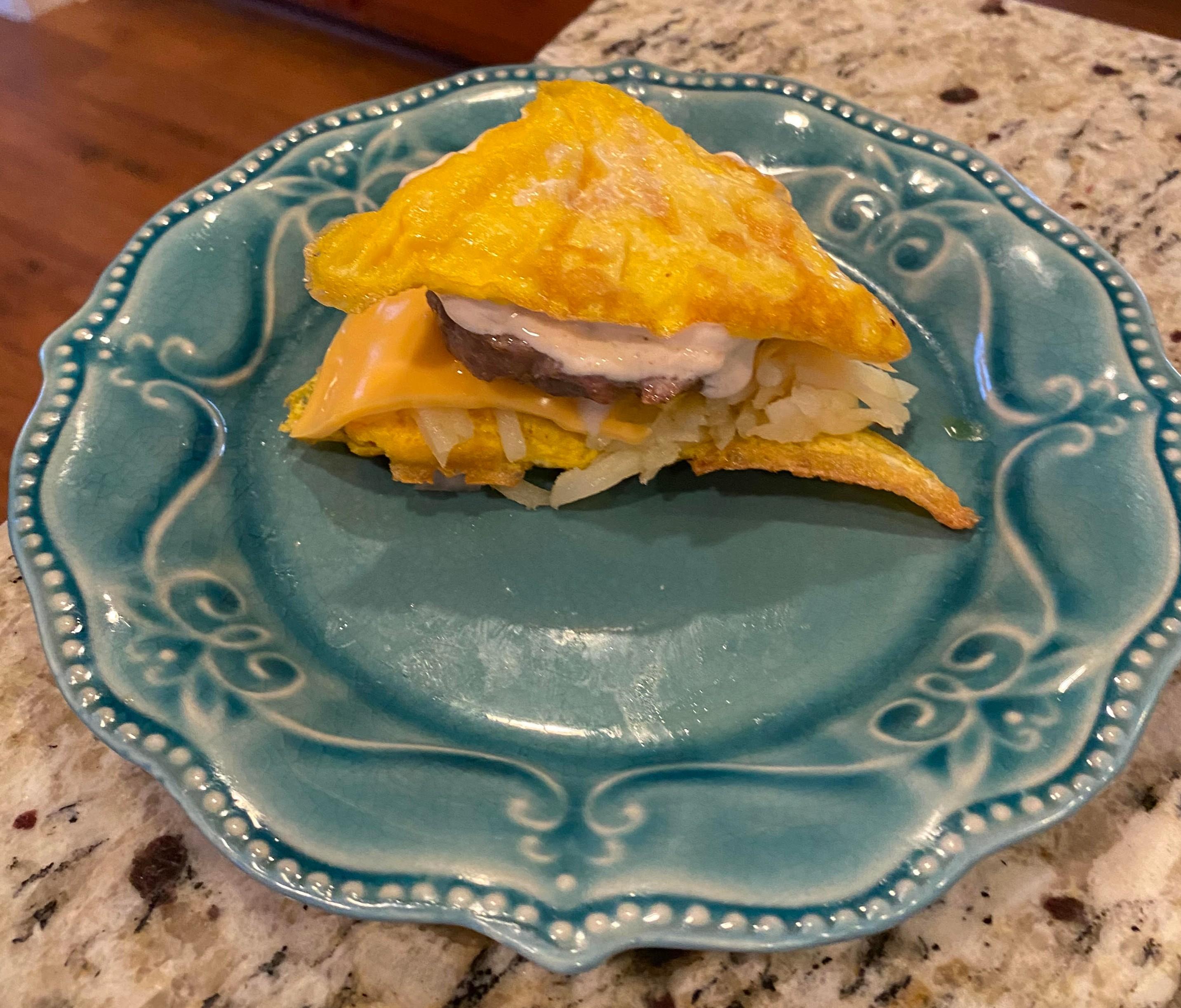 Breadless Breakfast Sandwich 8 Steps (with Pictures) Instructables