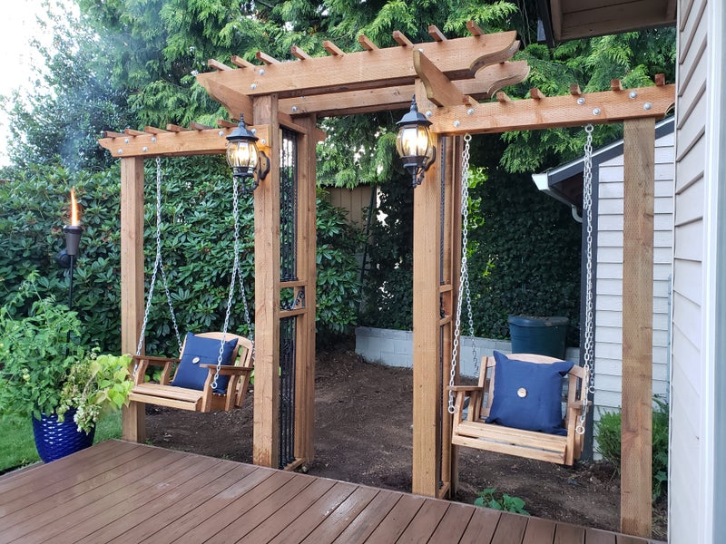 Çift Salıncaklı Çardak Kemeri