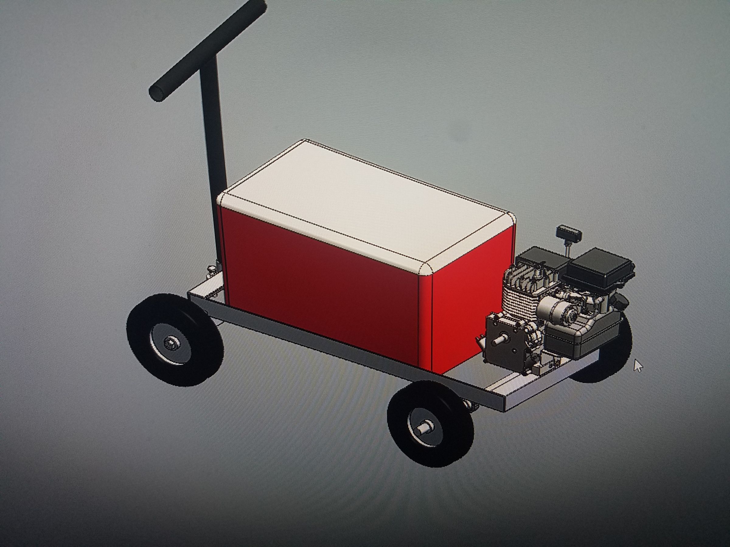 DIY Gas Powered Cooler Kart 9 Steps Instructables