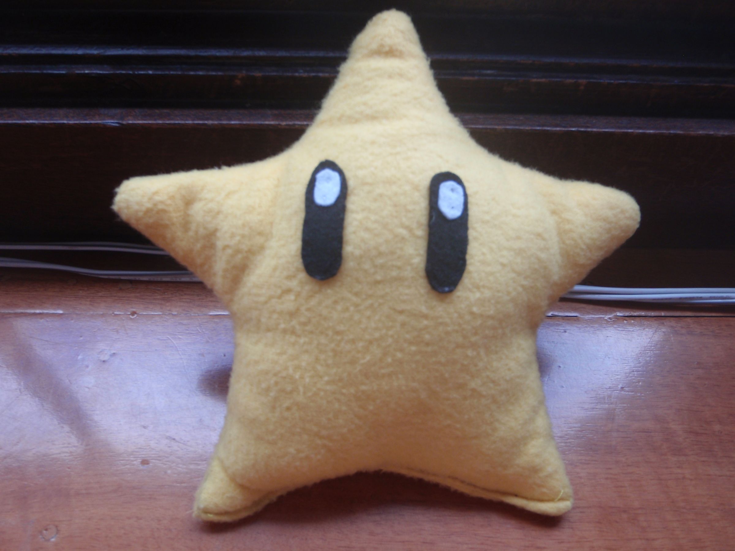How to Make a Mario Power Star Plush